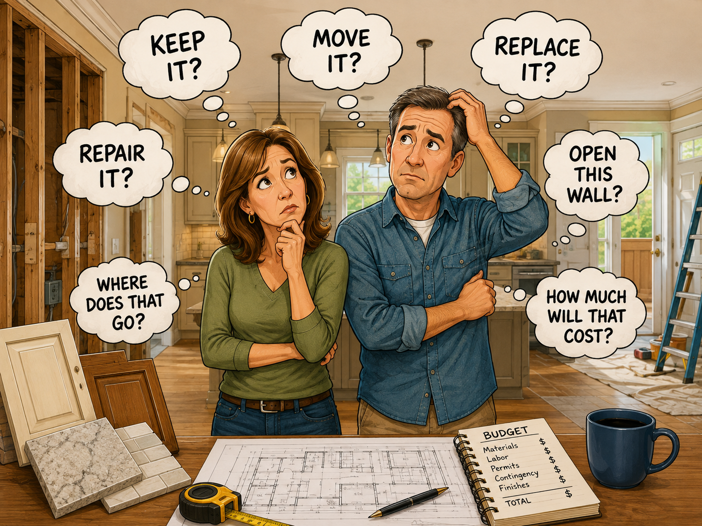 Homeowners considering remodeling choices